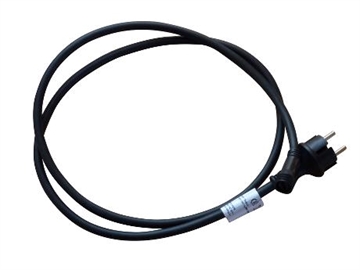 Aansluitkabel voor zwarte lichtslinger met grote lampen